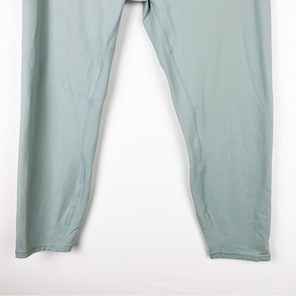 Varley Whitley High Rise Jersey Leggings in Sage Green Shadow Gray Size XL - Picture 6 of 16